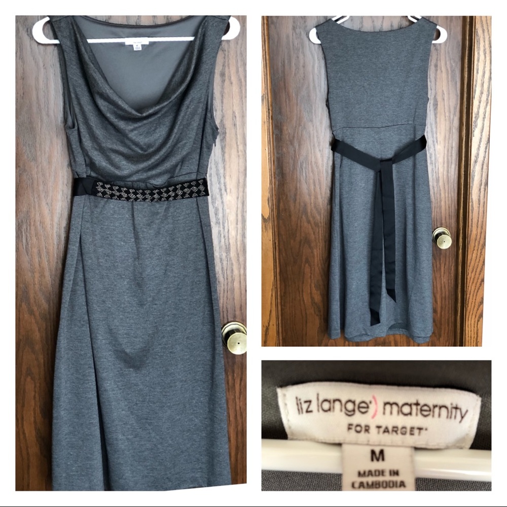 Liz Lange Maternity Dress & Belt